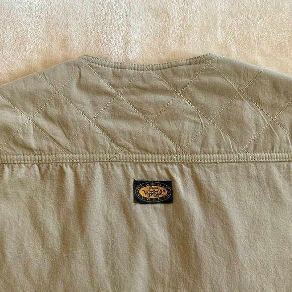 Vintage Khaki Woolrich Fishing Vest - Picture 7 of 7